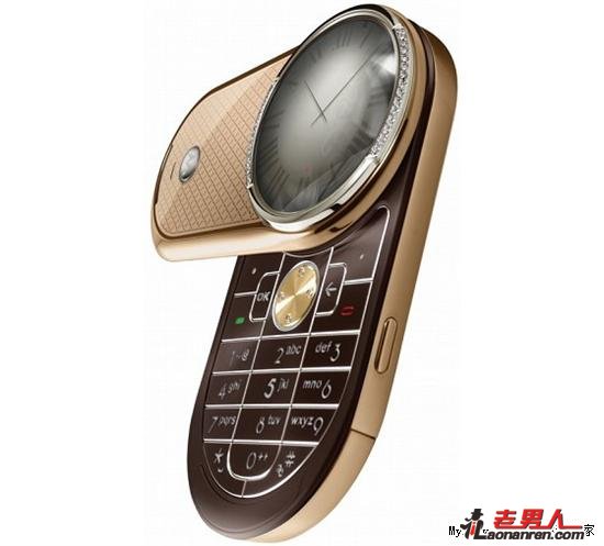 >摩托罗拉推出3800欧元奢华手机-钻石版 Aura【组图】