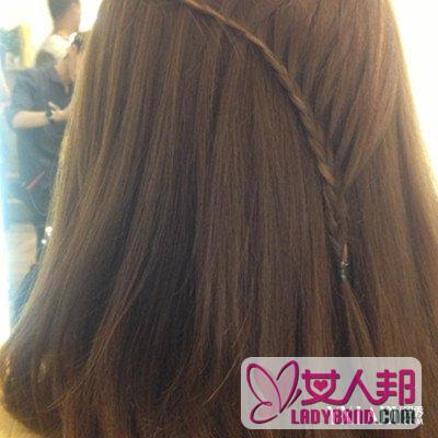 >韩版中长发发型图片展示   发型的基本分类介绍
