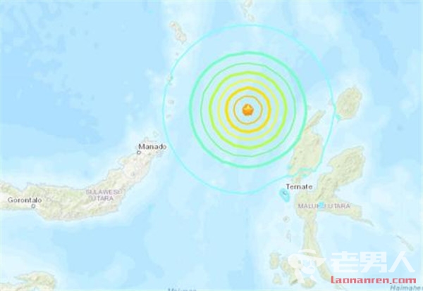 印尼附近海域发生6.6级强震 暂无人员伤亡报告