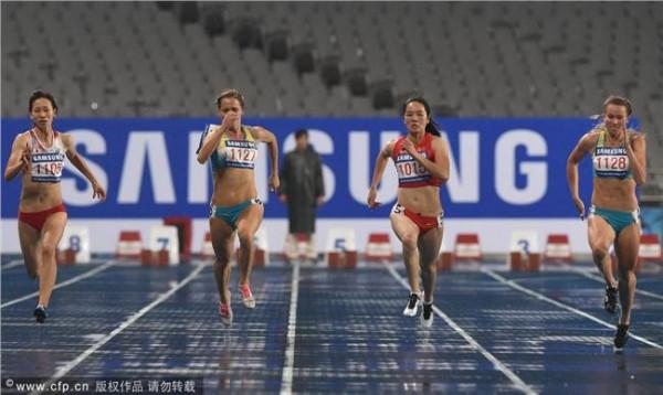 >韦永丽年龄 0 01秒!韦永丽惊险夺女子百米 中国时隔16年再夺冠